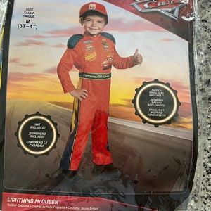 Disney Pixar Cars Lighting McQueen Costume